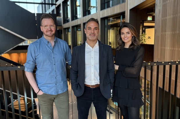 Johann Gudbjargarson, Founder & CEO at PLAIO, Olafur Palsson, VP of Business Development, and Ragga Theodorsdottir, Business Development Specialist.